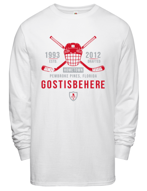 Classic Heritage 1124-2 Shayne Gostisbehere Men's Long-Sleeve T-Shirt | Swagsta