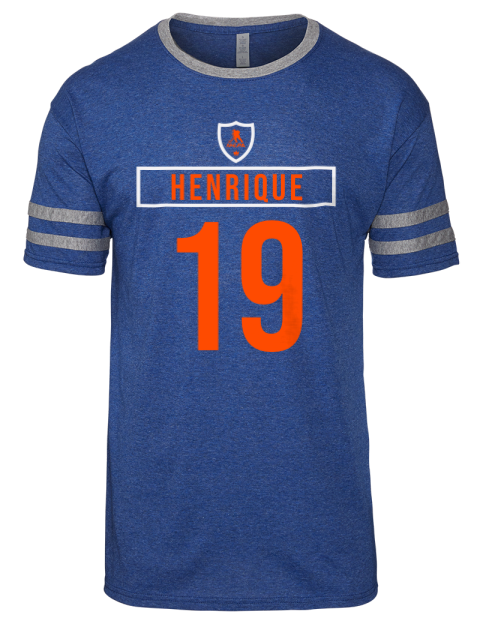 Away Jersey Adam Henrique Men's Tri-Blend T-Shirt | Swagsta