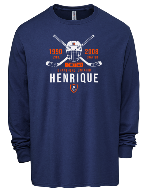 Heritage Adam Henrique Men's Premium Blend Long Sleeve-T-Shirt | Swagsta