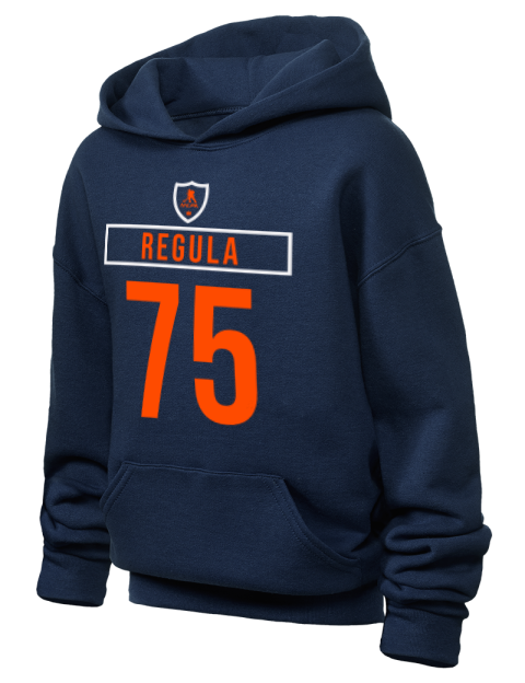 Away Jersey Alec Regula Youth Hooded Sweatshirt | Swagsta