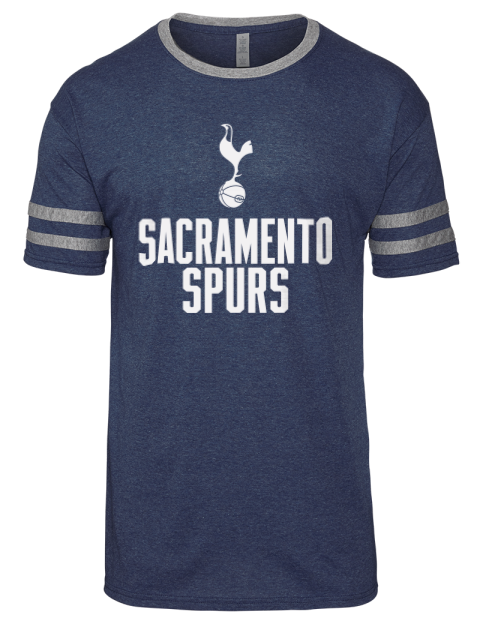 Full Stack Sacramento Spurs Men's Tri-Blend T-Shirt | Swagsta