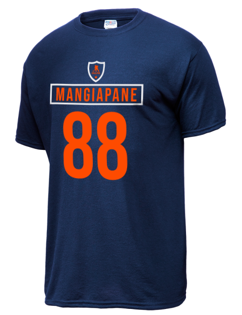 Away Jersey Andrew Mangiapane Dri-Power Unisex T-Shirt | Swagsta