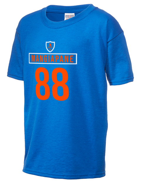 Away Jersey Andrew Mangiapane Youth T-Shirt | Swagsta