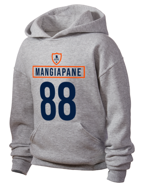 Home Jersey Andrew Mangiapane Youth Hooded Sweatshirt | Swagsta
