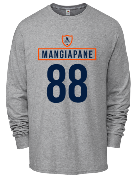 Home Jersey Andrew Mangiapane Men's Long-Sleeve T-Shirt | Swagsta