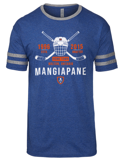 Heritage Andrew Mangiapane Men's Tri-Blend T-Shirt | Swagsta