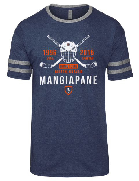 Heritage Andrew Mangiapane Men's Tri-Blend T-Shirt | Swagsta