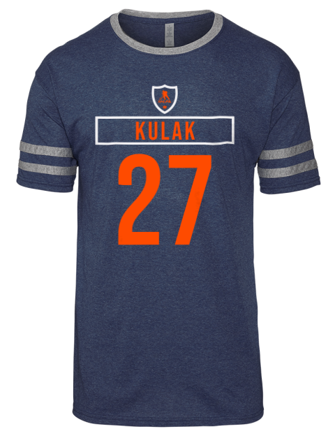 Away Jersey Brett Kulak Men's Tri-Blend T-Shirt | Swagsta