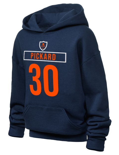 Away Jersey Calvin Pickard Youth Hooded Sweatshirt | Swagsta