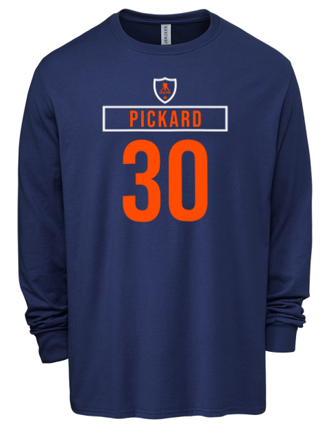Away Jersey Calvin Pickard Men's Premium Blend Long Sleeve-T-Shirt | Swagsta