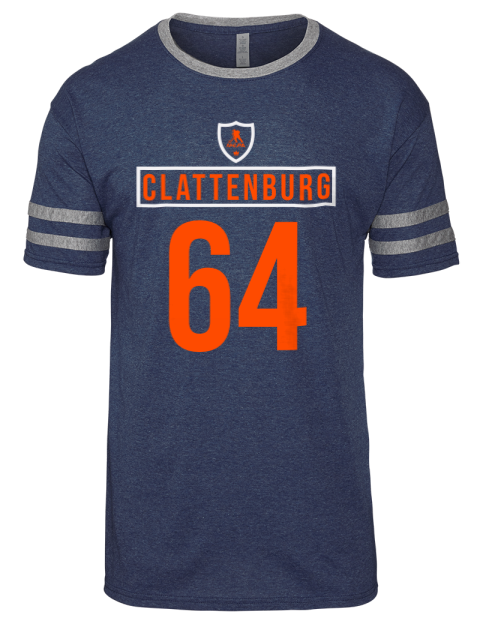 Away Jersey Connor Clattenburg Men's Tri-Blend T-Shirt | Swagsta