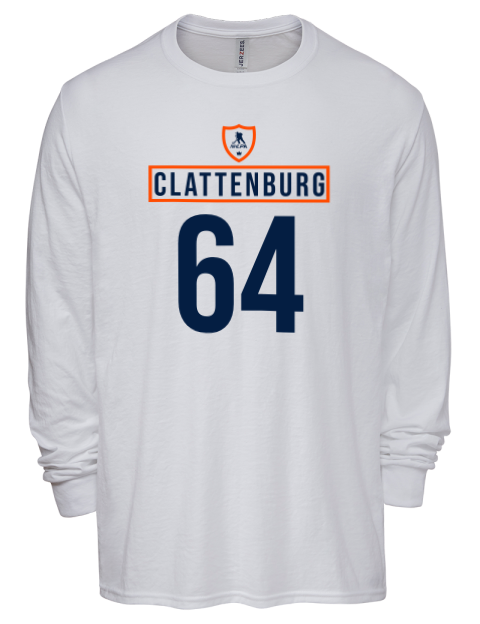 Home Jersey Connor Clattenburg Men's Premium Blend Long Sleeve-T-Shirt | Swagsta