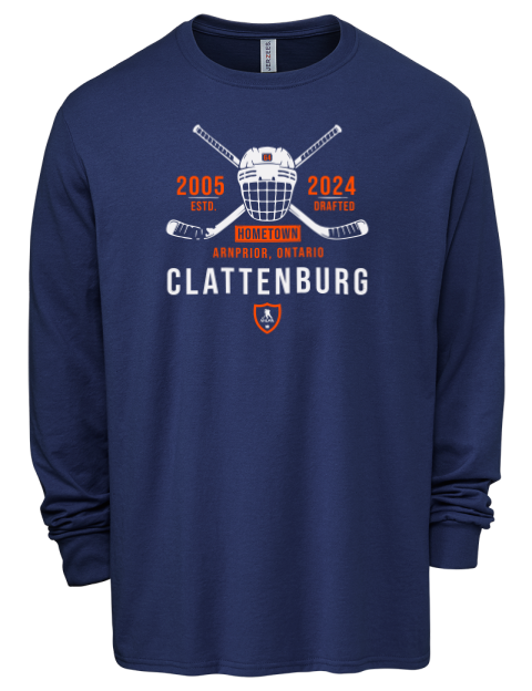 Heritage Connor Clattenburg Men's Premium Blend Long Sleeve-T-Shirt | Swagsta