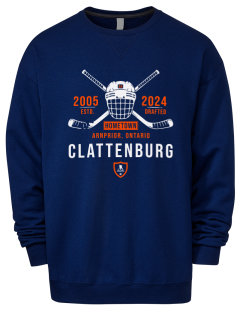 Heritage Connor Clattenburg Premium Unisex Crewneck Sweatshirt | Swagsta