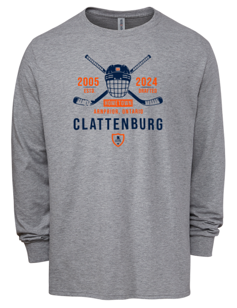 Classic Heritage Connor Clattenburg Men's Premium Blend Long Sleeve-T-Shirt | Swagsta