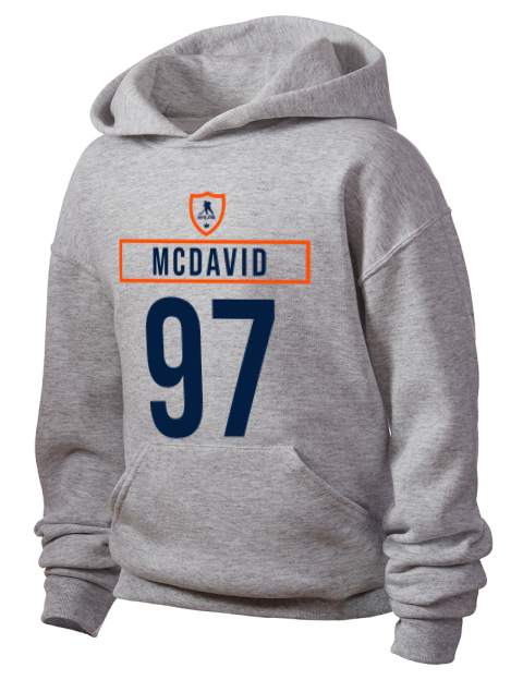Home Jersey Connor Mcdavid Youth Hooded Sweatshirt | Swagsta
