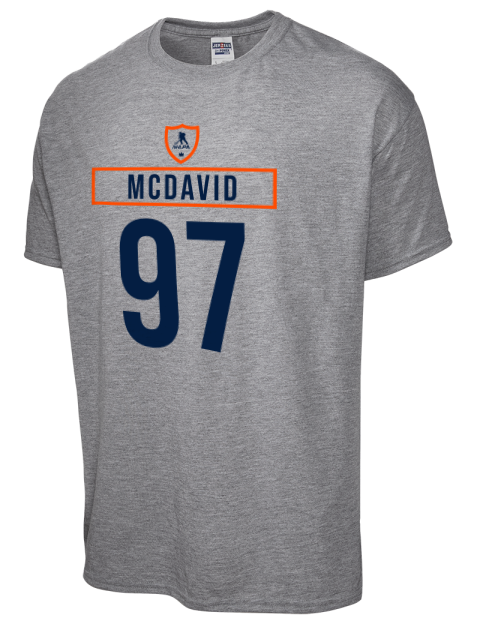 Home Jersey Connor Mcdavid Dri-Power Unisex T-Shirt | Swagsta