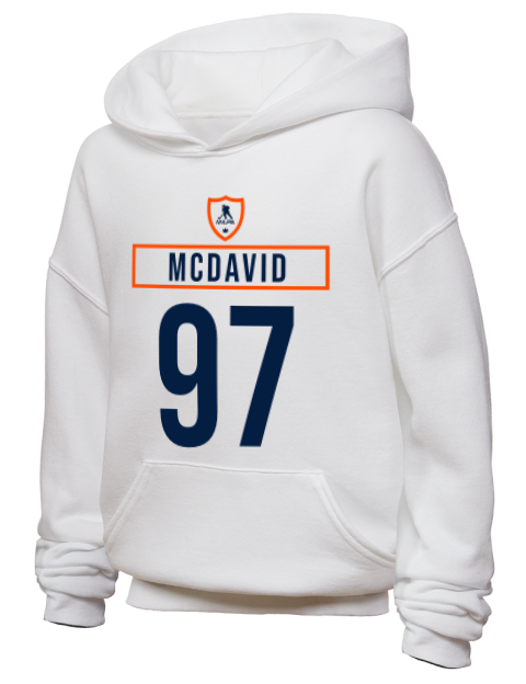 Home Jersey Connor Mcdavid Youth Hooded Sweatshirt | Swagsta