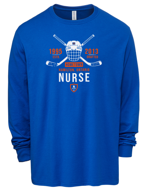 Heritage Darnell Nurse Men's Premium Blend Long Sleeve-T-Shirt | Swagsta
