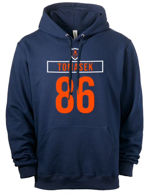 Away Jersey David Tomasek Eco Premium Unisex Hooded Sweatshirt | Swagsta