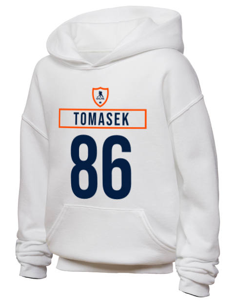 Home Jersey David Tomasek Youth Hooded Sweatshirt | Swagsta