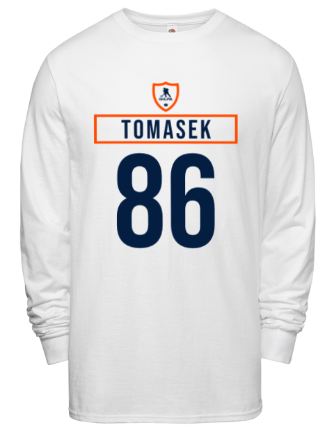 Home Jersey David Tomasek Men's Long-Sleeve T-Shirt | Swagsta