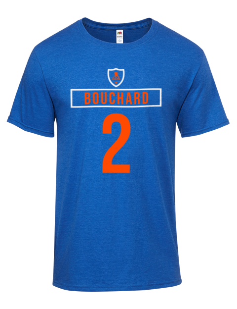 Away Jersey Evan Bouchard Iconic Men's T-Shirt | Swagsta