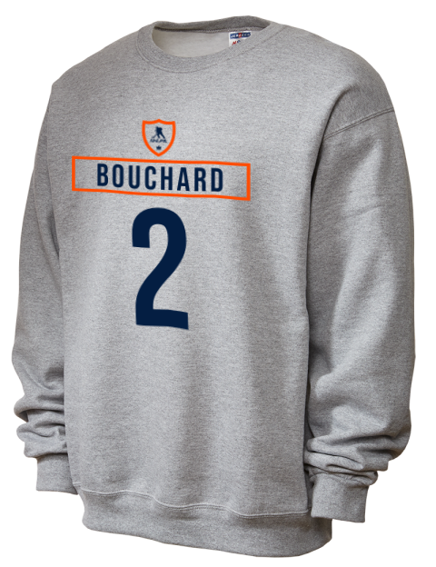 Home Jersey Evan Bouchard Unisex Crewneck Sweatshirt | Swagsta