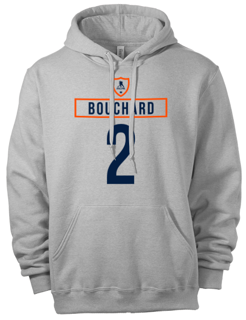 Home Jersey Evan Bouchard Eco Premium Unisex Hooded Sweatshirt | Swagsta