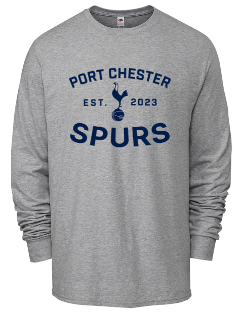 Fan Wear Port Chester Spurs Men's Long-Sleeve T-Shirt | Swagsta