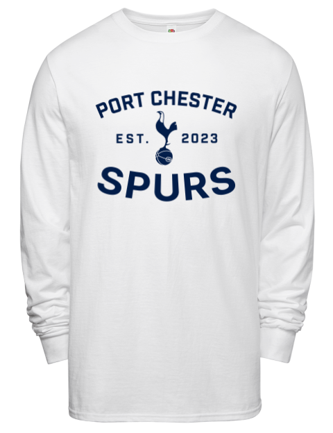 Fan Wear Port Chester Spurs Men's Long-Sleeve T-Shirt | Swagsta