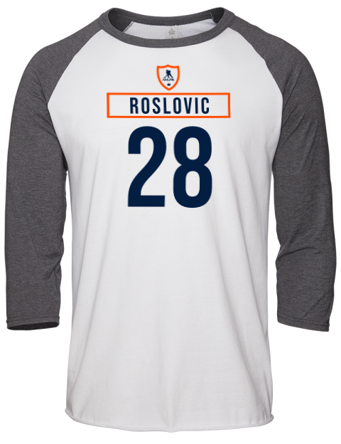 Home Jersey Jack Roslovic Unisex Premium Three-Quarter Raglan T-Shirt | Swagsta
