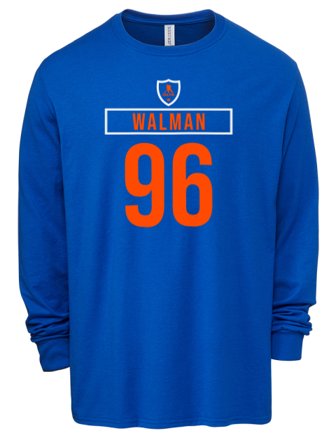 Away Jersey Jake Walman Men's Premium Blend Long Sleeve-T-Shirt | Swagsta