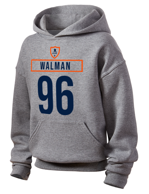 Home Jersey Jake Walman Youth Hooded Sweatshirt | Swagsta