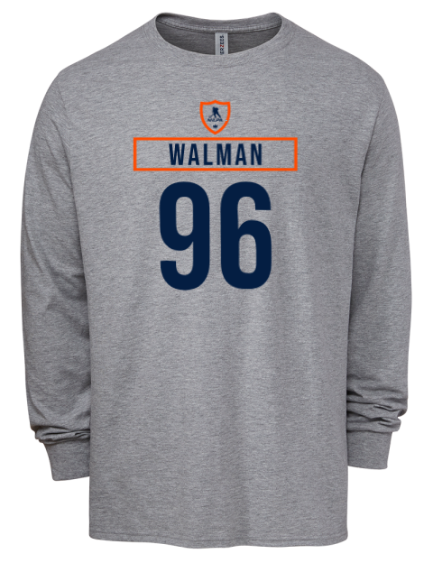Home Jersey Jake Walman Men's Premium Blend Long Sleeve-T-Shirt | Swagsta