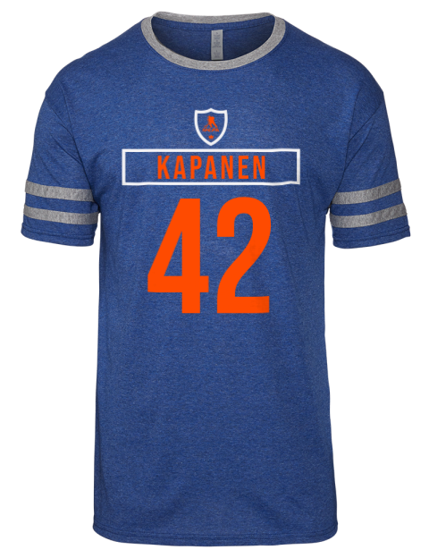 Away Jersey Kasperi Kapanen Men's Tri-Blend T-Shirt | Swagsta