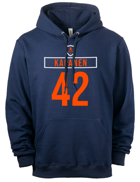 Away Jersey Kasperi Kapanen Eco Premium Unisex Hooded Sweatshirt | Swagsta