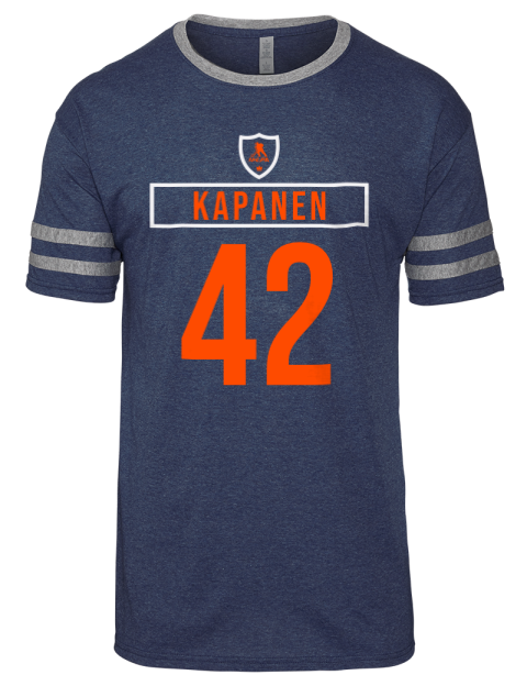 Away Jersey Kasperi Kapanen Men's Tri-Blend T-Shirt | Swagsta