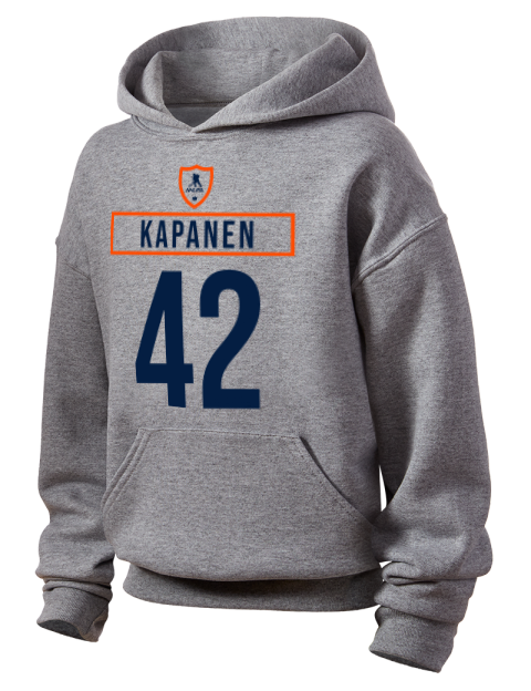 Home Jersey Kasperi Kapanen Youth Hooded Sweatshirt | Swagsta