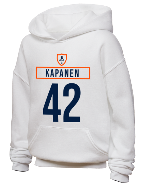 Home Jersey Kasperi Kapanen Youth Hooded Sweatshirt | Swagsta