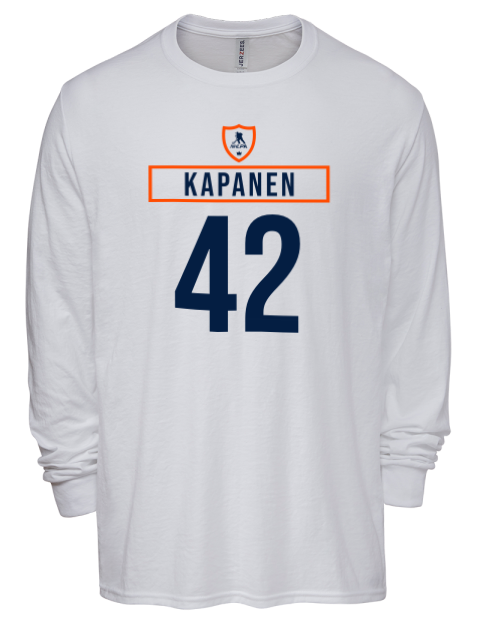 Home Jersey Kasperi Kapanen Men's Premium Blend Long Sleeve-T-Shirt | Swagsta