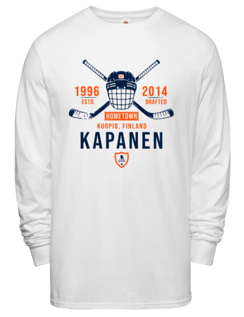 Classic Heritage Kasperi Kapanen Men's Long-Sleeve T-Shirt | Swagsta