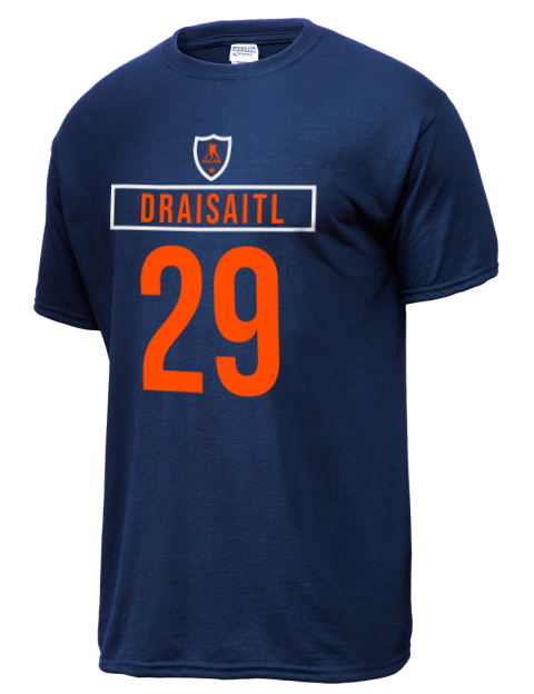 Away Jersey Leon Draisaitl Dri-Power Unisex T-Shirt | Swagsta