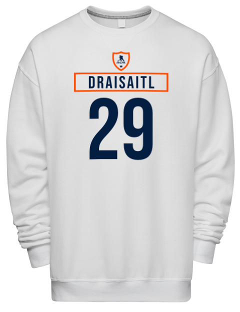 Home Jersey Leon Draisaitl Premium Unisex Crewneck Sweatshirt | Swagsta