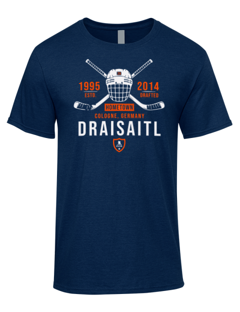 Heritage Leon Draisaitl Premium Ring-Spun Cotton Unisex T-Shirt | Swagsta