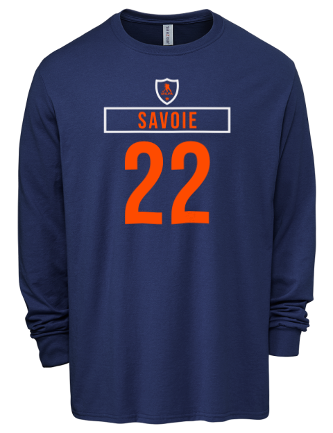 Away Jersey Matthew Savoie Men's Premium Blend Long Sleeve-T-Shirt | Swagsta