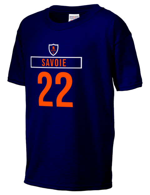 Away Jersey Matthew Savoie Youth T-Shirt | Swagsta