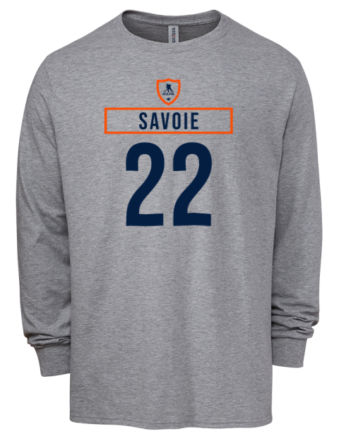 Home Jersey Matthew Savoie Men's Premium Blend Long Sleeve-T-Shirt | Swagsta