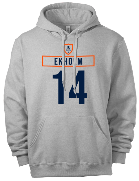 Home Jersey Mattias Ekholm Eco Premium Unisex Hooded Sweatshirt | Swagsta