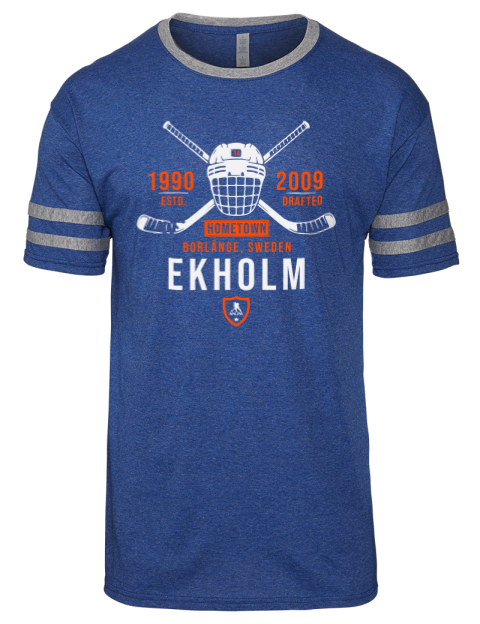 Heritage Mattias Ekholm Men's Tri-Blend T-Shirt | Swagsta
